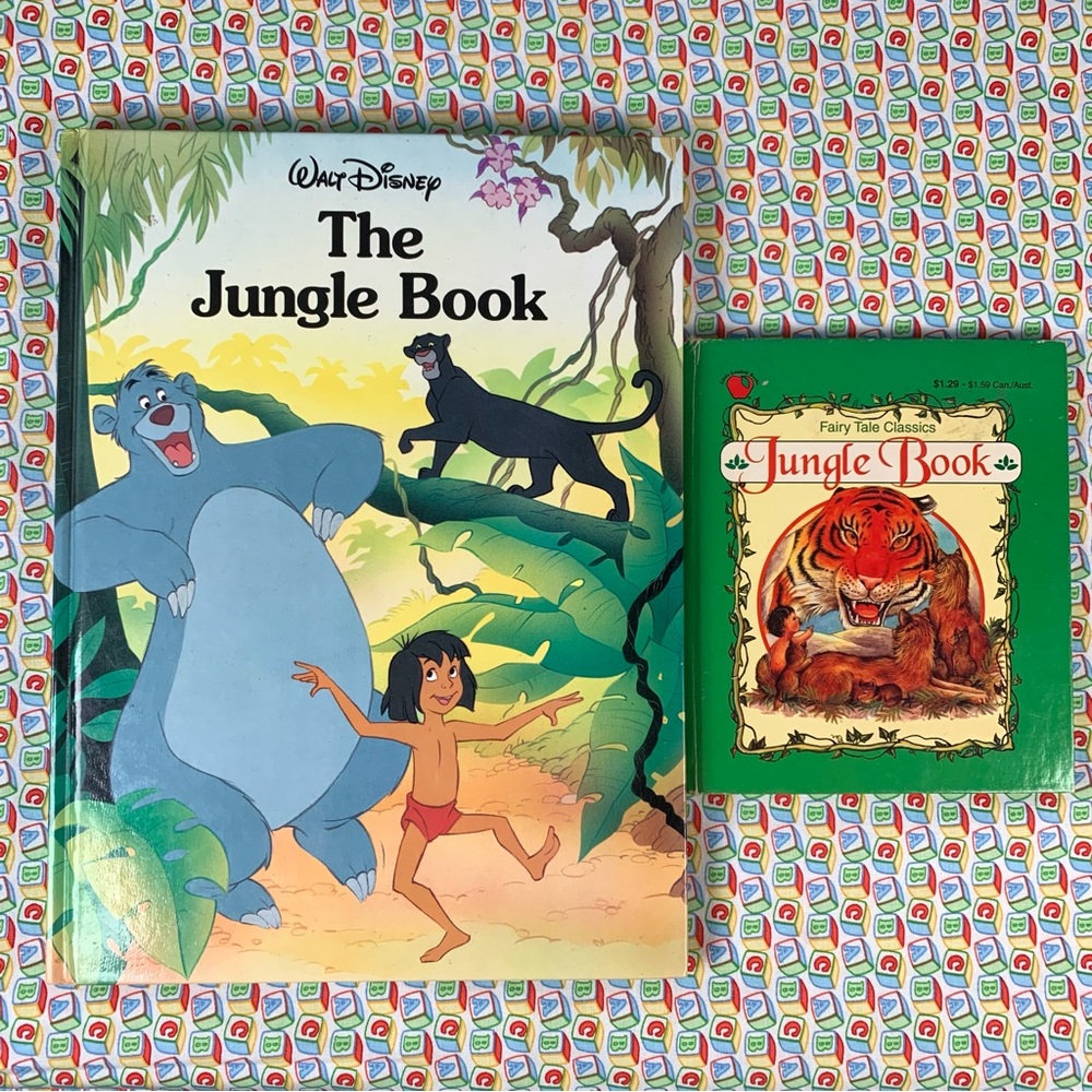 The Jungle Book Illustrated Story Book.